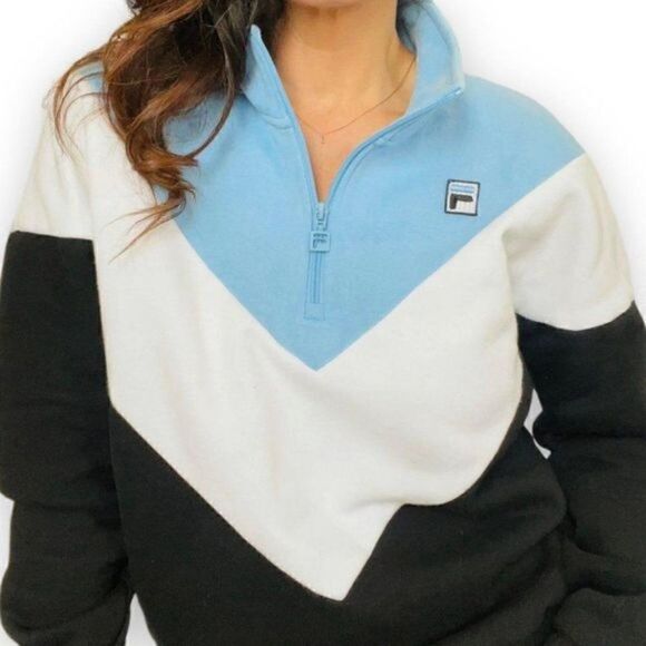 Fila Retro Y2K 1/4 Zip Pullover - Picture 5 of 11